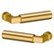 Baldwin L029 Lever Lifetime Satin Brass Door Levers Lifetime Satin Brass L029.044.MR - alternate 3